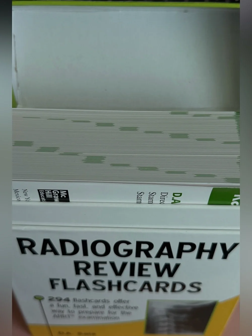 LANGE Radiography Review Flashcards - ARRT